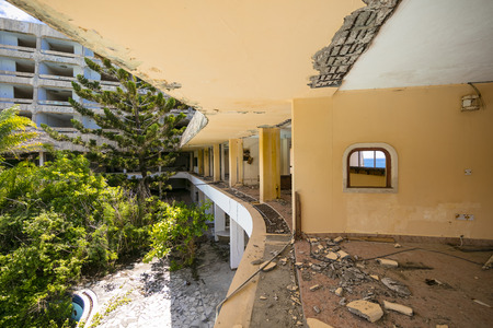 abandoned buildingの写真素材