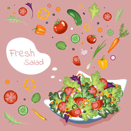 Vector culinary collection background with place for your textのイラスト素材