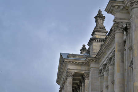 Berlin, Germany- September 18, 2021: Reichstag building in Berlin. German Parliamentのeditorial素材
