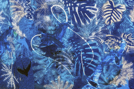 Sao Paulo, Brazil February 4, 2017: Colorful graffiti of unidentified artist on the wall of the Batman Alley in Sao Pauloのeditorial素材