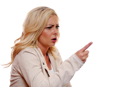 A attractive blondの写真素材