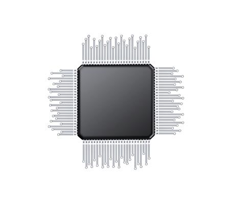 microcontroller , computer electric componentの写真素材