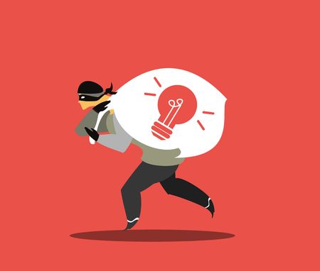 vector illustration stylized businessman character in different situations Businessのイラスト素材