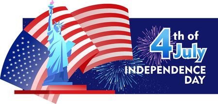 Independence Day of Americaのイラスト素材
