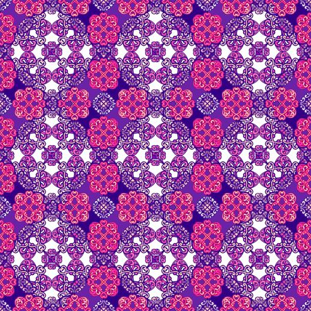 seamless arabic patternのイラスト素材