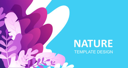 abstract vertical poster waves minimalismのイラスト素材