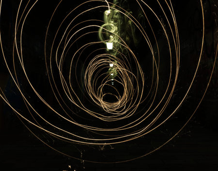 creativity longexposure night steelwhool sparkler