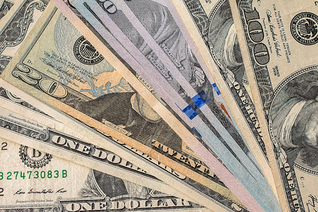 Money background from dollars usa. financial conceptの写真素材