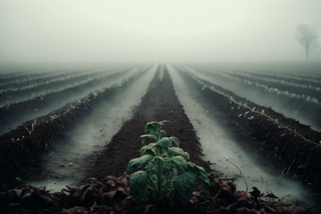 Sprout or seedling. eco , agriculture, nature firm, ecology, healthy organic and farm fresh food. micro greens. Fresh organic sprouted seeds.の写真素材
