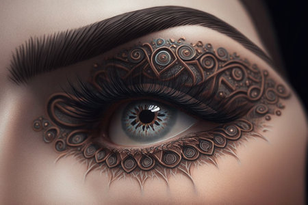 Beauty salon, cosmetology concept for banner or landing web page. Cosmetology, dermatology, skincare concept. . high quality 3d illustrationの素材