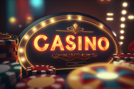 Banner for online casino, Texas club poker, poker, Las Vegas, gambling industry. Banner for App, mobile, desktop, tablet. Casino market, developers, concept virtual casino poker onlineの素材