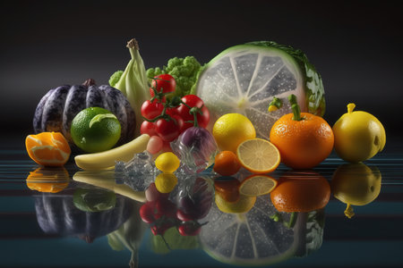 Principles and rules of a healthy lifestyle with proper nutrition, balanced , diet, vegetarian, vegetables fruits keto , ketosis ketones, Ketogenic diet, food low carbs products anti-ageの素材