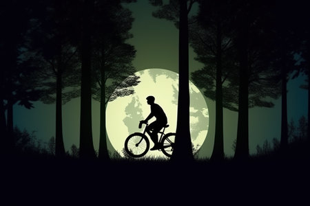 world bike day. Celebration happy globe riding world. June 3. Go Green Save Environment. fresh air, energy of nature, relaxation, freedom. Active healthy lifestyle.の素材