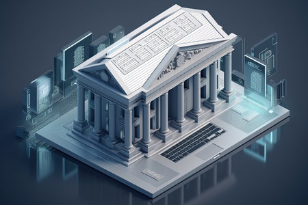 Finance, banking concept. Financial services, ATM, money turnover, investment and storage of funds in cash and vaults of the bank. successful investment, productivity business.の素材