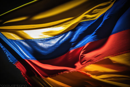 Independencia de Colombia, Colombia national day, independence holiday, banner poster postcard, patriotism, pride, authenticity official symbols and colors, July 20, backgroundの素材