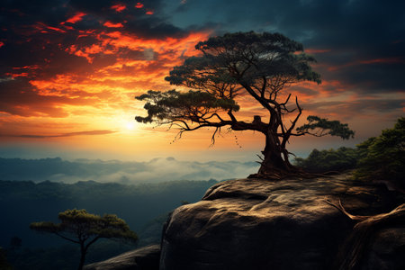 Colombia nature photo sunset nature latam, Beautiful views, mesmerizing landscapes, traveling through the nature of the lagoon, Creative photos, interesting details.の素材