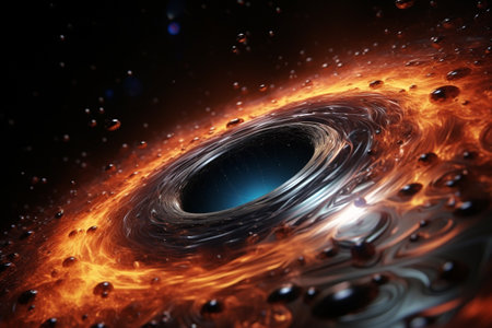 Black hole with nebula over colorful stars and cloud fields in outer space. abstract space. universe way hydrogen fiction nebula galaxy white earth cloud cosmic atmosphere explosion meteorite deepの素材
