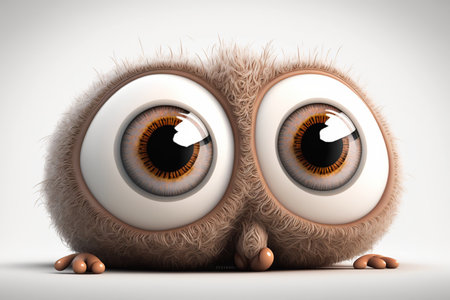 eyes. Cute cartoon healthy human anatomy internal organ character set with brain lung intestine heart kidney liver and stomach mascots. parts of living body organs in animated formの素材