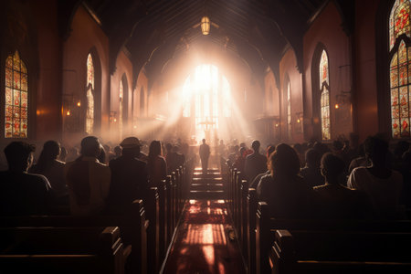 Church, monastery, house for prayer religion bible faith jesus christ, serving god, wedding marriage wedding venue, pastor rest and quiet with God, prayer religious organization building for worshipの素材