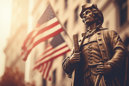 Columbus Day, Celebration commemorating the anniversary of Columbus arrival in America, which occurred on October 12, 1492, discovery of land, festival celebration, USAの素材