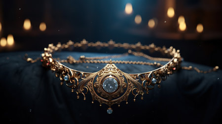 Jewel necklace, jouvillerie, neck ornament, costume jewelry , luxury luggage object, luxe giftの素材