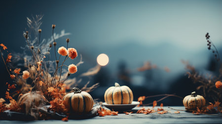 Thanksgiving, expressions of gratitude and appreciation, to God to the mother family for material prosperity and kind treatment, common and universal, pumpkin duck, festive dinnerの素材