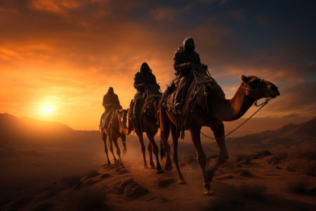 Three Kings Day, The Three Wise Men, Reyes Magos, Religion bible evangelia, birth of jesus christ, god, Bethlehem.の素材