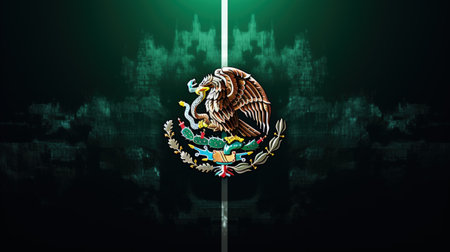 Mexican Holiday, independence day for banner copy space, text Mexican Revolutionの素材