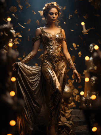 Aphrodite Historical Old and Ancient Mythology - Olympic Gods. Greek rulers and lords, heavenly powers, kings. ancient third generation gods, supreme deities who dwelt mount olympusの素材