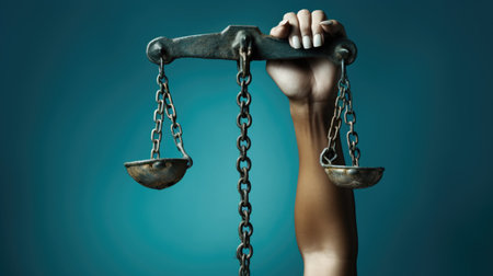 Human Rights Day, fight for our rights, Stand up for equality, Fight for someone's rights today, Don't be silent say no to discrimination, take the chains off your hands, December 10の素材