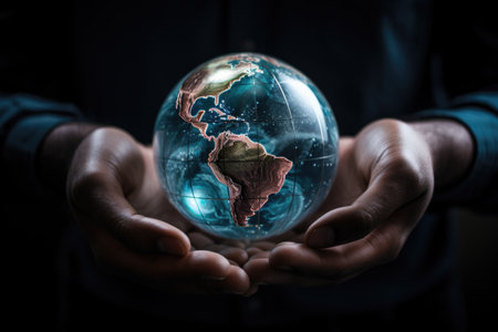 Earth hour: a global call to action for environmental awareness, unity, and energy conservation, symbolizing a collective commitment to a sustainable and eco-friendly future for our planetの素材