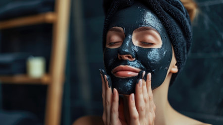 Aesthetic odyssey into self-care cosmetology, spa, skincare, makeup, facials, healthy aging , indulgence, , makeup artistry, facials, body care graceful journey into healthy aging, timeless beautyの素材