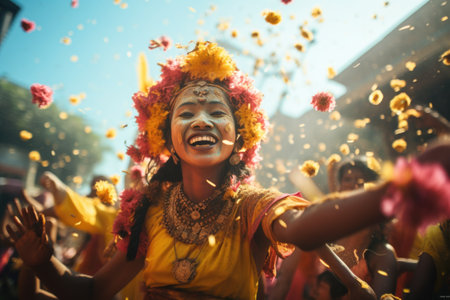 Indonesia Nyepi: an Indonesian cultural gem, a serene journey into tradition and spirituality, Indonesian celebrations lifestyle.の素材