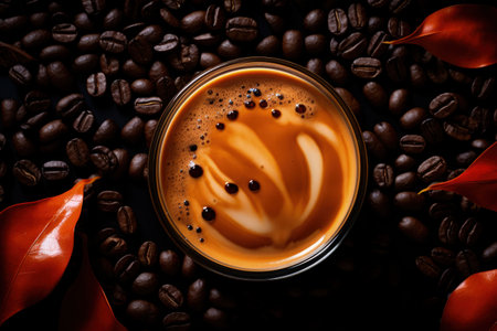 Coffee. aroma-filled mornings with a cup of rich brew: indulging in the comforting warmth, flavor, and culture of coffee, an essential daily ritual for enthusiasts worldwideの素材