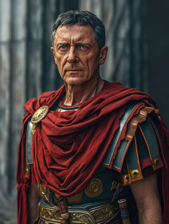 Gaius Julius Caesar: roman general, statesman, and iconic historical figure ancient history military prowess, political acumen, and a complex rise to powerの素材