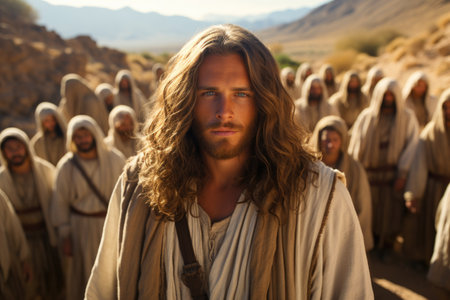 Jesus Christ, Jesus of Nazareth, Old Testament messiah, Christianity religion Bible, Old Testament Gospels, son of man, lamb of the lord the boy of God, son of David the saviorの素材