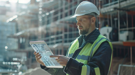 Engineers of the future, hologram projection displays tablets, showing innovative technology and automotivation, inspiring next-generation inventors and creators in STEM fields.の素材