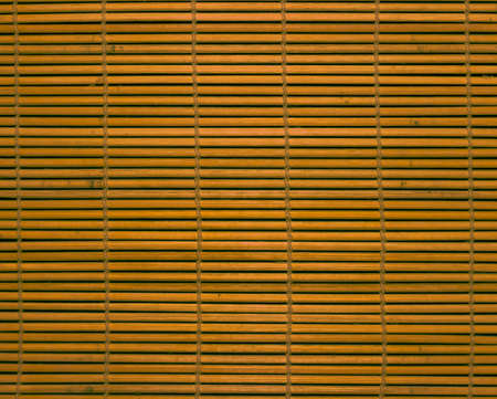 Sushi mat as background, texture. Brown sushi mat.の写真素材