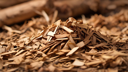 Aromatic sandalwood chips for incense and fragrance. Perfect for crafting, aromatherapy, and natural home scents.の素材