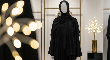 Explore the latest collection of modest fashion abayas and hijabs. Shop elegant black abayas online for a stylish and modest look today!の素材