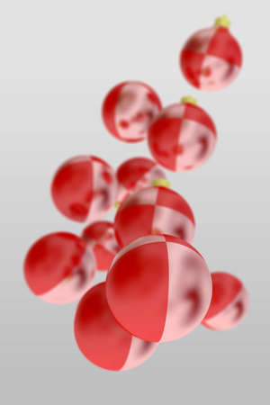 Christmas ballsの写真素材