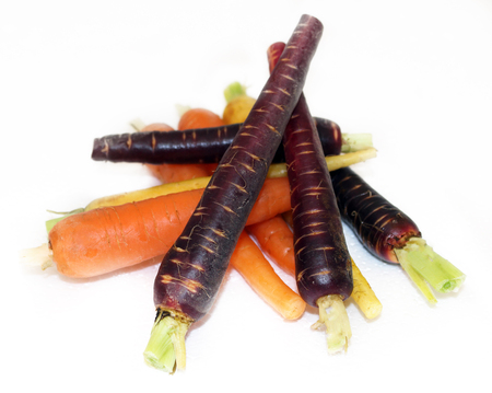 Fresh carrotsの写真素材
