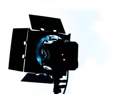 Studio flashの写真素材