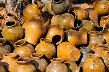 Wine jarsの写真素材