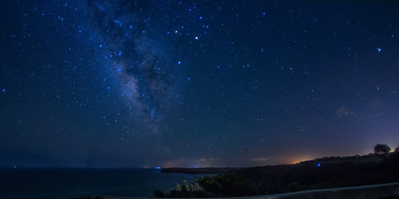 The milky wayの写真素材