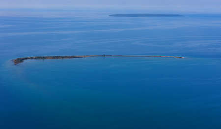 Halfmoon Islandの写真素材