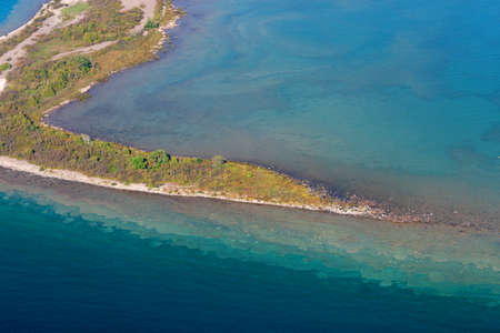 Halfmoon Islandの写真素材