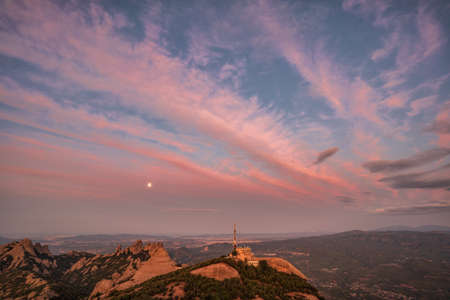 Montserrat Sanctuary, Cataloniaの写真素材