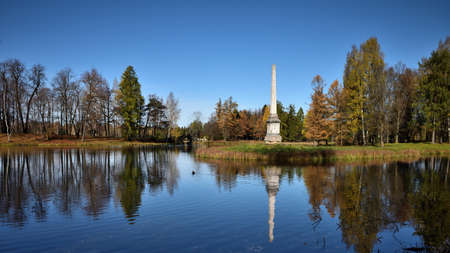 Chesme Obelisk. Noon.の写真素材