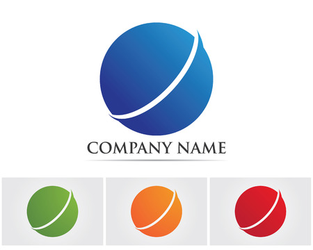 Business finance logo - vector concept illustrationのイラスト素材